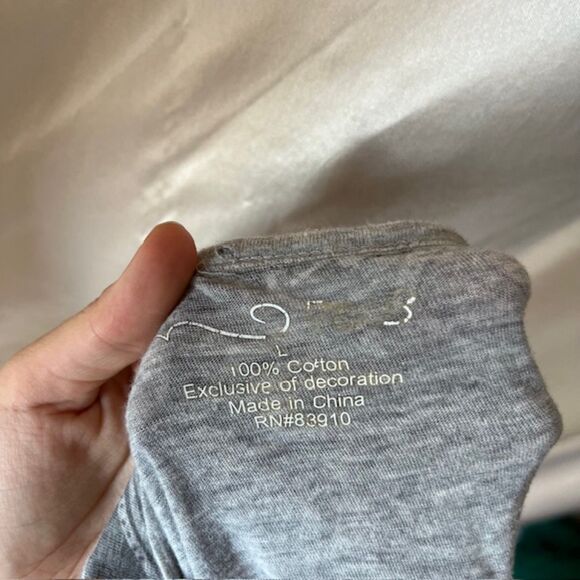 Grunge Gray top with lace up detaily2k - Picture 7 of 7